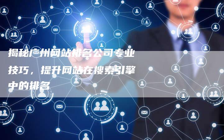 揭秘广州网站排名公司专业技巧，提升网站在搜索引擎中的排名