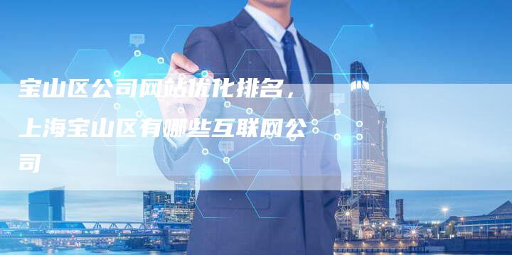 宝山区公司网站优化排名，上海宝山区有哪些互联网公司